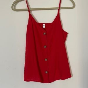 Bright Red BP Tank